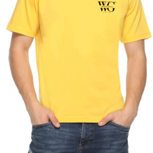 ACTI-GO DryFit T-Shirt in Lemon Yellow – Bright Athletic Fit